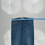 517 Levis Boot Cut Jeans - 34W 30L Blue Denim