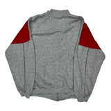 Adidas Track Jacket - XL Grey Cotton