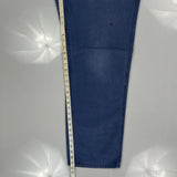 Carhartt Trousers - 34W 30L Blue Cotton