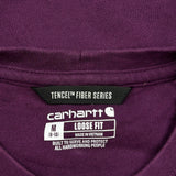 Tencel Fiber Series Carhartt Sweatshirt - Medium Purple Cotton