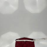 True Religion Skinny Jeans - 24W US 0 Red Cotton