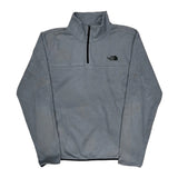 The North Face 1/4 Zip - Medium Gray Polyester