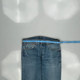 501 Levis Jeans - 33W 32L Blue Denim