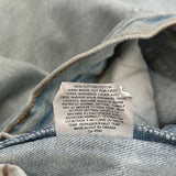501 Levis Jeans - 28W UK 8 Light Wash Cotton