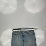 560 Levis Jeans - 35W 30L Light Wash Cotton