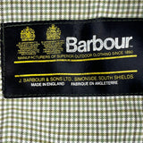 80S D315 Barbour Shooting Vest - XL Green Cotton