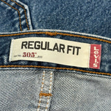 Levis Jeans - 38W 30L Blue Cotton