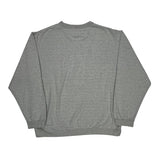 Chaps Ralph Lauren Sweatshirt - Large Gray Cotton Blend
