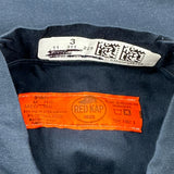 Red Kap Shirt - Medium Navy Polyester Blend