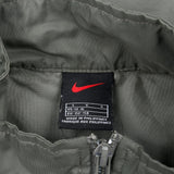 Nike Windbreaker - Large Red Polyester