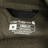 Burn Carhartt Graphic Hoodie - Medium Green Cotton