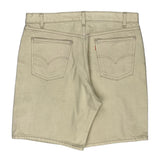 Levis Denim Shorts - 35W 8L Beige Denim