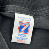 Indianapolis 500 Logo 7 Graphic T-Shirt - Medium Black Cotton