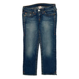 True Religion Skinny Jeans - 30W UK 8 Blue Cotton