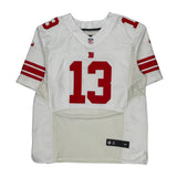 New York Giants Nike #13 Beckham Jr Football Jersey - 2XL White Polyester
