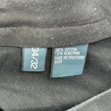 Polo By Ralph Lauren Chinos - 34W 32L Black Cotton