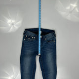True Religion Skinny Jeans - 24W UK 2 Blue Denim