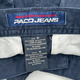 Paco Cargo Pants - 29W US 6 Navy Cotton Blend