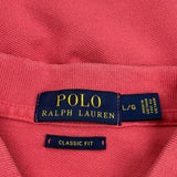 Polo By Ralph Lauren Polo Shirt - Large Red Cotton