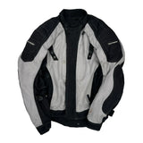 Tourmaster Motorcycle Jacket - Small Gray Polyester