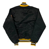 Boston Bruins Starter Nhl Varsity Jacket - Large Black Nylon