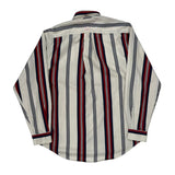 Tommy Hilfiger Striped Shirt - Small Blue Cotton
