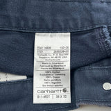 Carhartt Carpenter Trousers - 34W 32L Navy Cotton