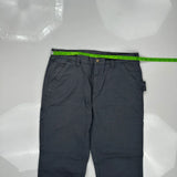 Dickies Carpenter Trousers - 36W 31L Grey Cotton