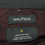 Vintage Nautica Windbreaker - Small Red Nylon