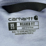 Carhartt Hoodie - XS Purple Cotton