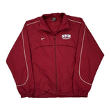 Nmh Athletics Nike Track Jacket - Small Red Polyester