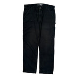 Carhartt Cargo Pants - 36W 32L Black Cotton