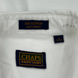 Chaps Ralph Lauren Shirt - XL White Cotton