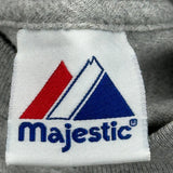 Phillies Majestic Mlb T-Shirt - XL Gray Cotton