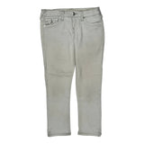 True Religion Skinny Jeans - 28W US 2 White Cotton
