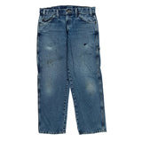 Dickies Carpenter Jeans - 32W 30L Blue Cotton