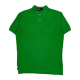 Polo By Ralph Lauren Polo Shirt - Large Green Cotton