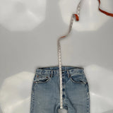 501 Levis Jeans - 34W 36L Light Wash Cotton
