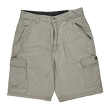 Wrangler Cargo Shorts - 30W 10L Beige Cotton