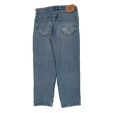 Levis 550 Jeans - 32W 30L Blue Cotton