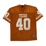 Texas Nike College Football Jersey - Large Orange Polyester