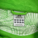 Adidas Fleece Jacket - XL Green Polyester
