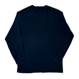Broncos Nfl Long Sleeve T-Shirt - Large Navy Cotton