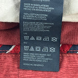 Tommy Hilfiger Cord Trousers - 35″ Waist Red Cotton