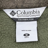 Columbia Fleece Jacket - Medium Green Polyester