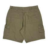 Wrangler Cargo Shorts - 36W 9L Khaki Cotton