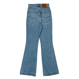 Levis Flared Jeans - 22W UK 2 Blue Cotton