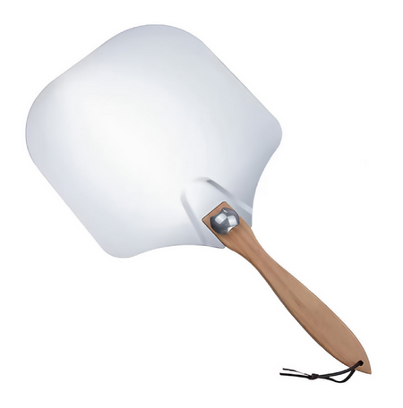 Anygleam 35.5x30.5cm Pizza Shovel With Foldable Wooden Handle Bakeware Kitchen Tools Oxidation