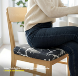 Anyseat Chair Cover Black White Splash Print Stretch Seat Cover for Home Dinning Kitchen Washable Removable