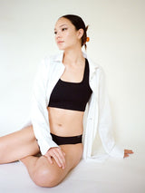 Nisha Black Daywear Panties